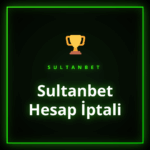 Sultanbet hesap iptali adımlarını gösteren bilgilendirici grafik.