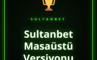 Sultanbet Masaüstü Versiyonu arayüzü ve oyun seçenekleri.
