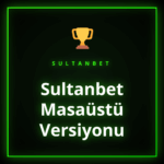 Sultanbet Masaüstü Versiyonu arayüzü ve oyun seçenekleri.