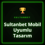 Akıllı telefonda Sultanbet mobil uyumlu tasarım arayüzünü kullanan kişi