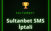 Akıllı telefon ekranında Sultanbet SMS iptali işlemini yapan kişi