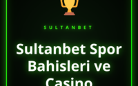 Sultanbet Spor Bahisleri ve Casino oyunlarının canlı arayüzü